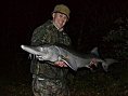 Steven Hitchcock, 18th Sep<br />35lb Sturgeon